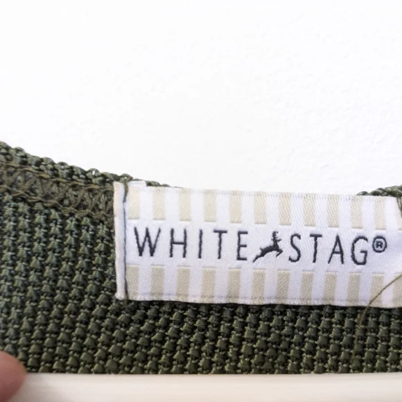 White Stag Green Woven Tank Top, Women's Large 12/14 - Picture 2 of 7
